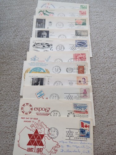 (62) Different Canada First Day of Issue Covers Lot 1964 - 1968 - Picture 8 of 10