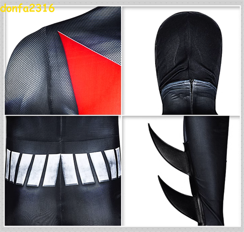 Men Comic Batman Cosplay Jumpsuit Costumes Bodysuit Mask Helmet Halloween Party - Picture 11 of 18