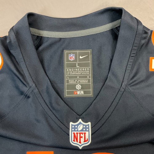 New Nike Caleb Williams Chicago Bears Navy NFL Game Jersey Men's Sz L $130 - Picture 5 of 12