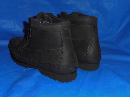 Nunn Bush, Black Oiled NuBuck Leather, Moc Toe Chucka Style  Mens  9 1/2 M ( D ) - Picture 5 of 6