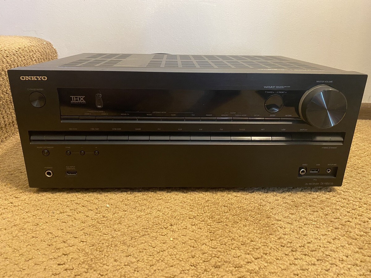 Y940 ONKYO TX-NR616 7.1ch対応 AVレシーバー 音響機器 Amazon.co.jp: ONKYO 7.1ch対応AVレシーバー TX-NR616(B) : 家電