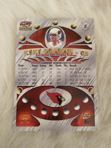 1997 Pacific Revolution Red Kent Graham #2 - Bild 2 von 2