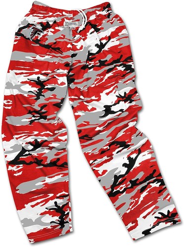Zubaz NFL Football Men's Atlanta Falcons Casual Active Camo Pants - Bild 4 von 5