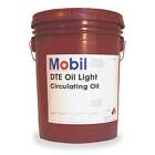 Mobil 104743 Circulating Oil, Pail, 5 Gal, Dte Oil Light, Iso Grade 32