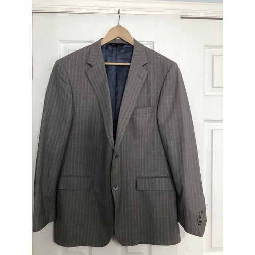 Samuelsohn GRAY 100% WOOL SPORT COAT sz 44R blazer suit jacket Retail $1395 - Picture 2 of 24