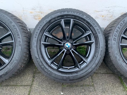 Winterräder 17 Zoll BMW 5er G30 G31 V Speiche 631 Winterreifen Runflat DOT17 Bl - Bild 3 von 8