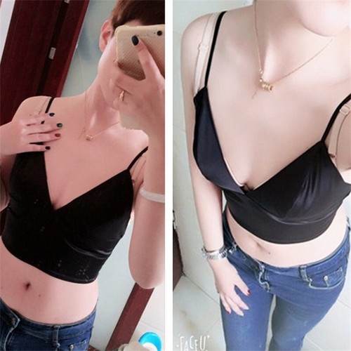 Beauty Back Underwear Outerwear Camisole without Steel Ring Women's Sexy Bra - Picture 5 of 11