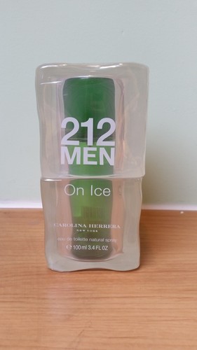 212 Men on Ice by Caroline Herrera eau de toilette spray 100ml cellophane sealed 212 Men on Ice by Caroline Herrera eau de toilette spray 100ml cellophane sealed