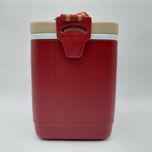 Vtg Manwich Logo 1984 Igloo TAG-ALONG 8 Cooler w/ Strap Promo Give-a-way - Picture 5 of 12