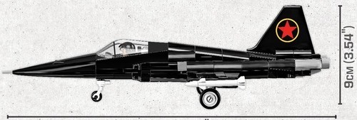 COBI TOP GUN MIG-28 Fighter Jet by COBI: Set #5859 - Picture 3 of 7