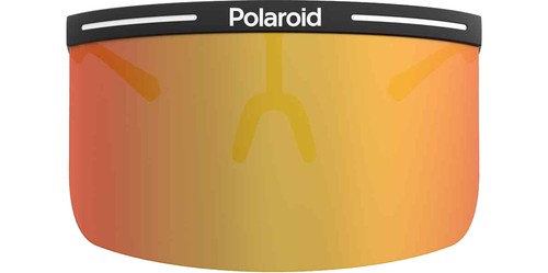 Polaroid Shield Visor Sunglasses w/ Mirrored Lens - PLD7038S - Picture 2 of 11