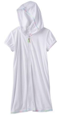 Traje de baño Terry Bath encubrimiento para niñas traje de baño encubrimiento tela de playa UPF 50 - Imagen 10 de 12