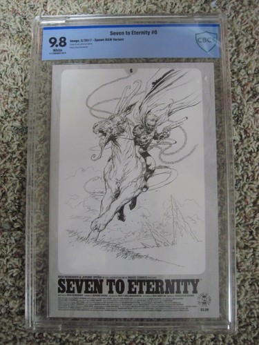 Seven to Eternity 6 meses de desove variante BW CBCS 9,8 casi nuevo+   - Imagen 1 de 6