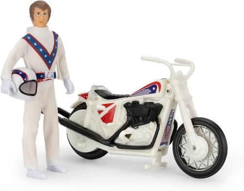 EVEL KNIEVEL THE ORIGINAL STUNT CYCLE RETRO 70'S IDEAL TOYS NEW IN BOX, IN STOCK - Picture 3 of 13