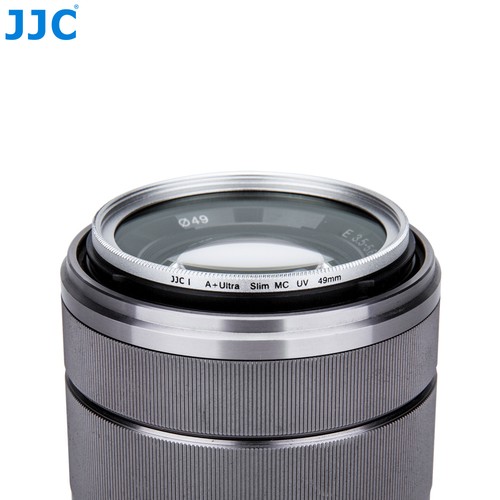 JJC Silver 49mm A+ Ultra Slim Frame Multi-Coated UV Filter Camera Lens Protector - Picture 7 of 11