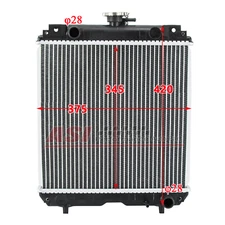 RB411-42300 Aluminum Core Radiator For Kubota U25S U25-3S