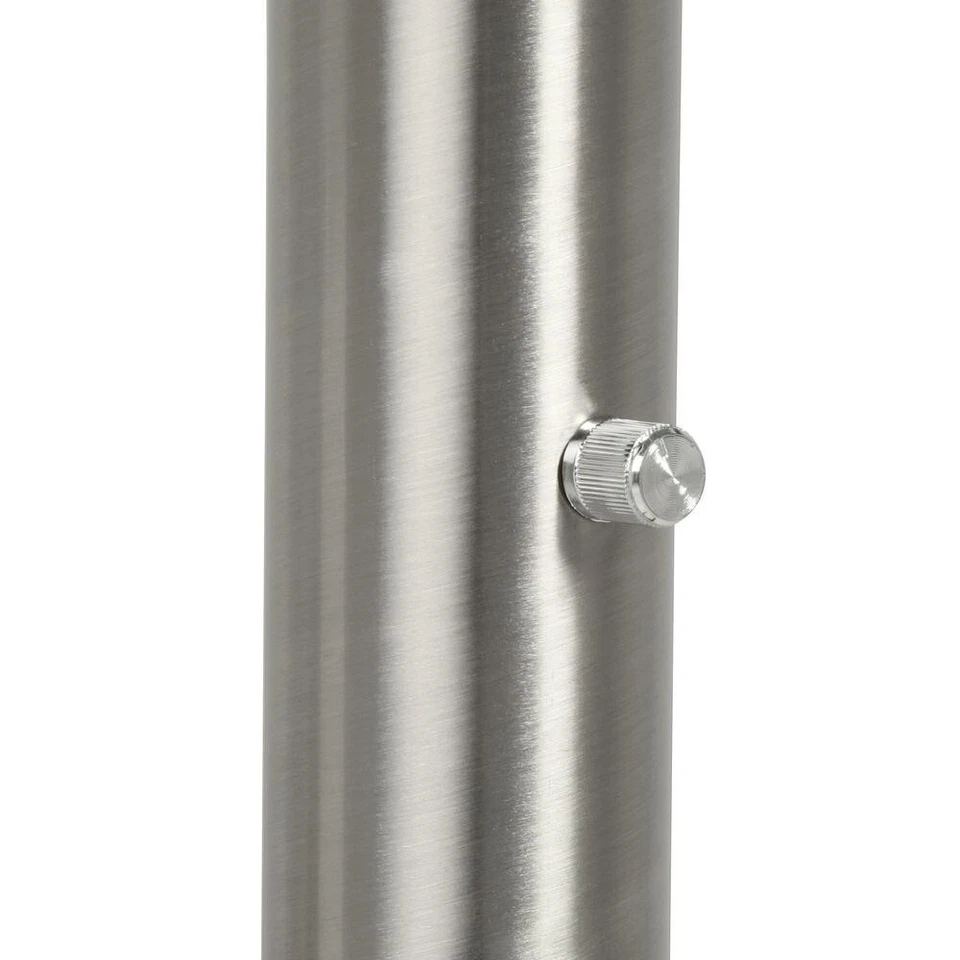 Lámpara de Pie Iluminación de Salón Ajustable 5 Brazos Arco Lámpara de Pie 84 Plateada Foto 4 de 4