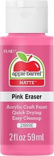 Apple Barrel Pink Eraser Paint