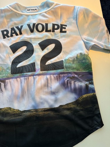 Ray Volpe Baseball Jersey Adult MEDIUM M Legend of The Volpetron Music Festival - Picture 10 of 11