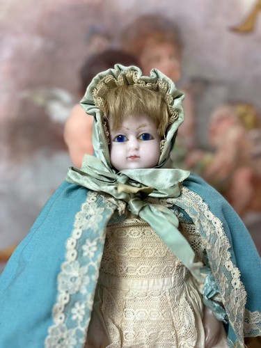 Antike Wachs-Puppe um 1880 wohl Pierotti 48 cm Rarität Sammlerobjekt - Picture 2 of 7
