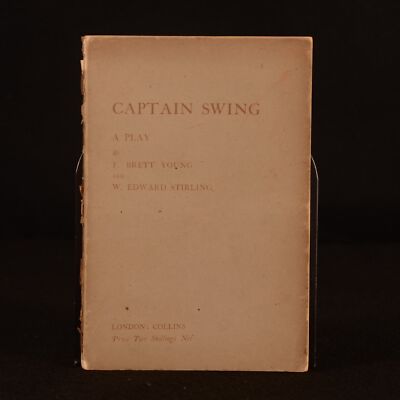 1919 Captain Swing en ligne F. Brett Young W. Edward Stirling Very Scarce First Edition