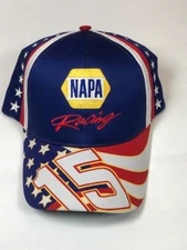 NAPA Auto Parts Racing Michael Waltrip 15 Stars and Bars Hat Cap