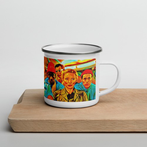 The Life Aquatic Emaille Becher - Bild 2 von 3
