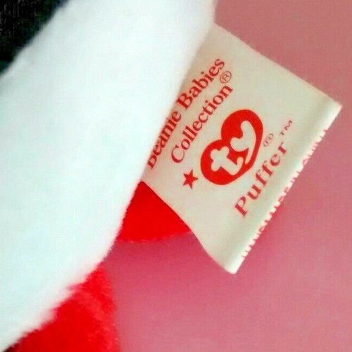 TY Beanie Babies PUFFER the PUFFIN With Tag - Picture 7 of 12