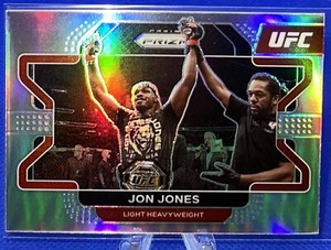 2022 Prizm UFC Jon Jones Silver Prizm #4