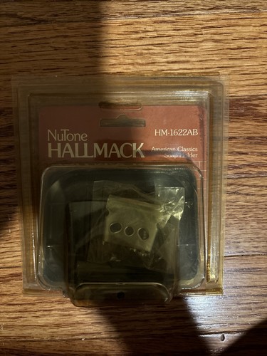 Nutone Hallmack Soap Holder Antique Brass HM- 1622AB
