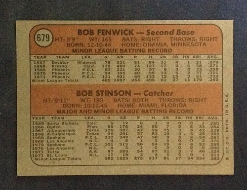 1972 Topps Baseball Pick A Card Complete Your Set VG-EX-NM-MT#644-787 Hi Number - Picture 114 of 379