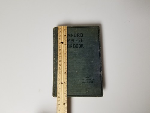 Vintage Rumford Complete cook book 1927 - Imagen 9 de 9