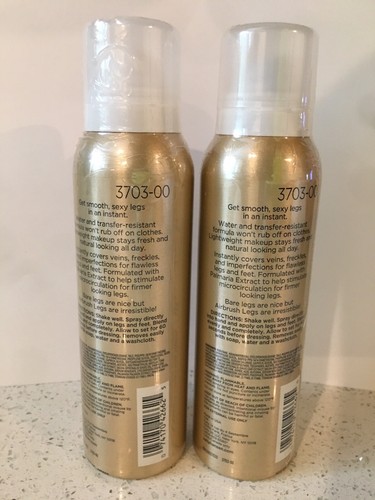 2 BIG BOTTLES Sally Hansen Airbrush Legs Fairest Glow 4.4 oz Spray On Leg Makeup - Picture 2 of 2