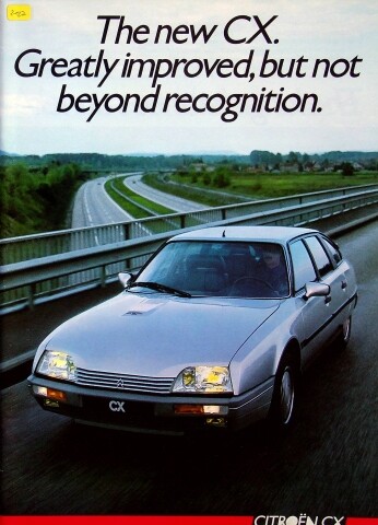 278987) Citroen CX - UK - Prospekt 02/1986