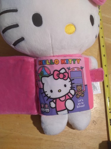 Hello Kitty by Zoobies Retired Book Buddies Plush Learning Toy Cute and useful - Picture 3 of 4