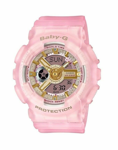 Casio Baby G Sea Glass Series Ana Digi Quartz 100m Pink Resin Watch Ba110sc 4a For Sale Online Ebay Casio Baby G Sea Glass Series Ana Digi Quartz 100m Pink Resin Watch Ba110sc 4a For Sale Online Ebay