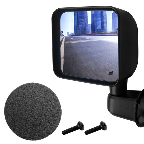Towing Mirrors for JEEP Wrangler 2007-2017 with Power Heated Black(Left Set) - Bild 6 von 7