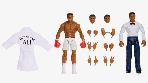 WWE Ultimate Edition MUHAMMAD ALI Figure SDCC Exclusive Mattel WWF Legend - Picture 2 of 8