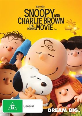 The Snoopy And Charlie Brown - Peanuts Movie (DVD, 2016) Region 4 - NEW+SEALED - Picture 1 of 1