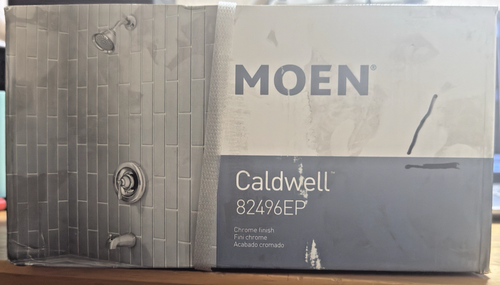 Bañera y ducha balanceadas a presión Moen Caldwell Posi-Temp Modelo: 82496EP - Imagen 3 de 7