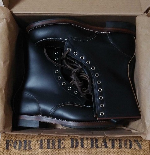 RED WING 2015 Huntsman 110th Anniversary Black Klondike Boots US9E w/Box 応援セール RED WING 2015 ハンツマン ブーツ