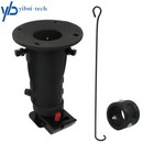 5th Wheel to Gooseneck Adapter for 20000 lbs Height 12"-16" Adjustable Cushioned