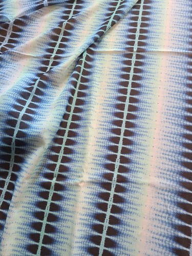 20X26D, blau Combo Chiffon digital bedruckter Stoff für Damenbekleidung! EB9-7 - Bild 4 von 5