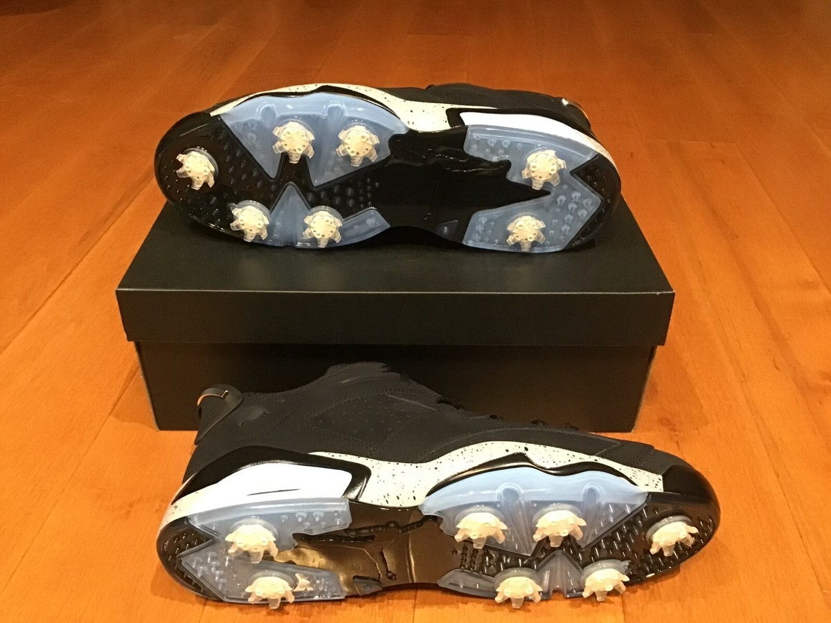 Nike Air Jordan Retro 6 NRG Chrome Golf Shoes Black FD0204 Nike Air Jordan Retro 6 NRG Chrome Golf Shoes Black FD0204