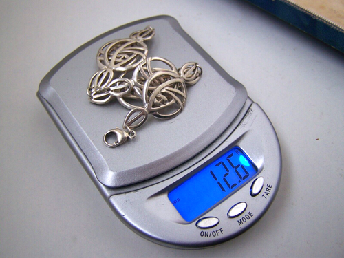 "PULSERA CHARLES RENNIE MACKINTOSH CJL 925 PLATA ESTERLINA SÓLIDA GLASGOW ROSA 8" - Imagen 7 de 8