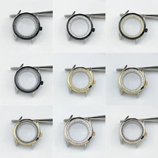 39mm Mechanical Watch Case Sapphire Titanium Alloy Case For NH35/NH36 Movement