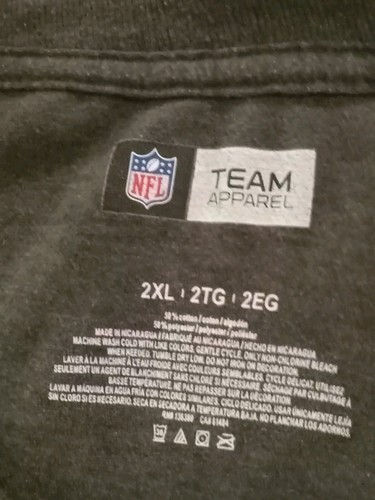 Cleveland Browns Para Hombres 2xl Gris Equipo NFL Ropa Camiseta Manga Corta - Imagen 7 de 7