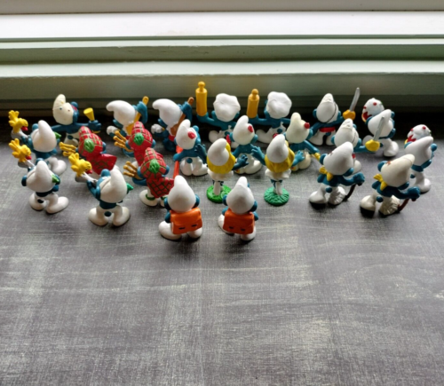 24 Smurfs Injured Smurfette Cook Cake Archer Pupil Scot 20097 - 20108 Lot N 35 - Picture 20 of 20