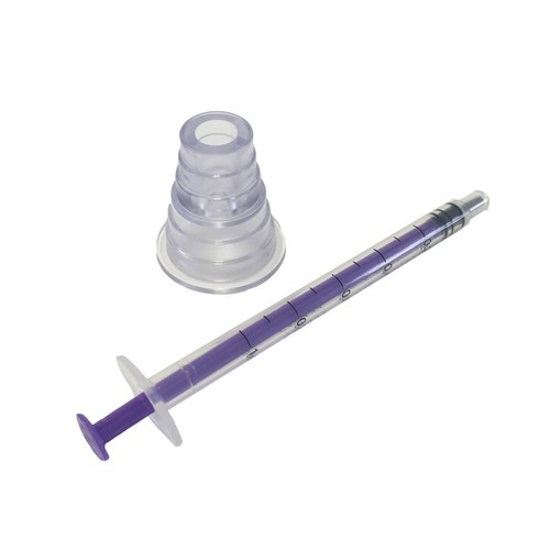 JERINGA DOSIFICADORA QUALICARE MEDICINA ORAL MATERNA BEBÉ ANCIANO CON ADAPTADOR DE BIBERÓN - Imagen 3 de 25