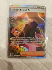 Janine's Secret Art 173/131 Prismatic Evolutions Special Illustration Rare Holo